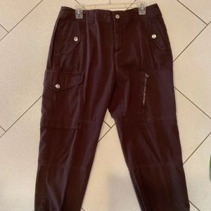 Lauren Ralph Lauren (LRL)  Cropped Capri Cargo Pants -   Size 12